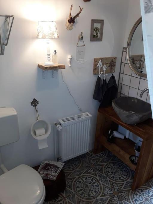 מונסטר אים היידקרייס Ferienhaus Mit Minibauernhof מראה חיצוני תמונה