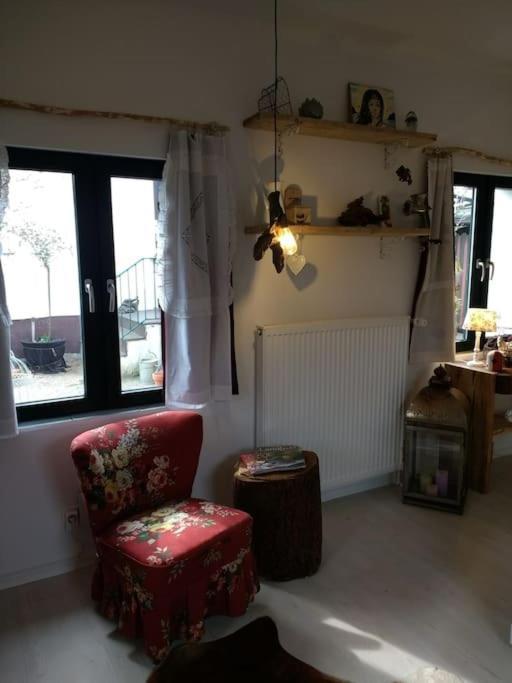 מונסטר אים היידקרייס Ferienhaus Mit Minibauernhof מראה חיצוני תמונה