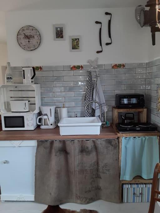 מונסטר אים היידקרייס Ferienhaus Mit Minibauernhof מראה חיצוני תמונה